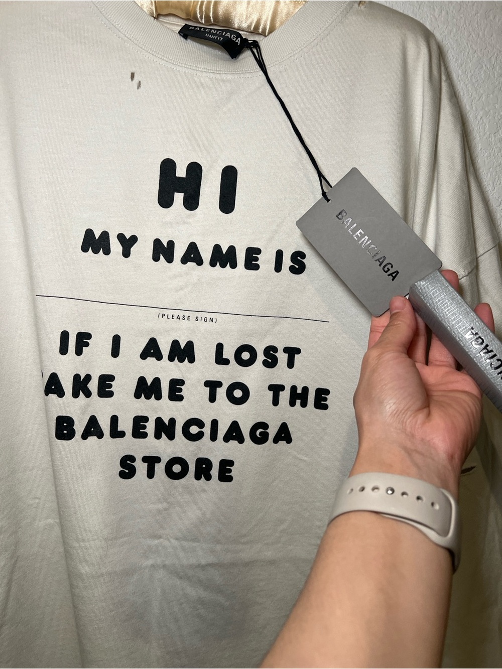 Balenciaga T-shirt oversized - Picture 16 of 17